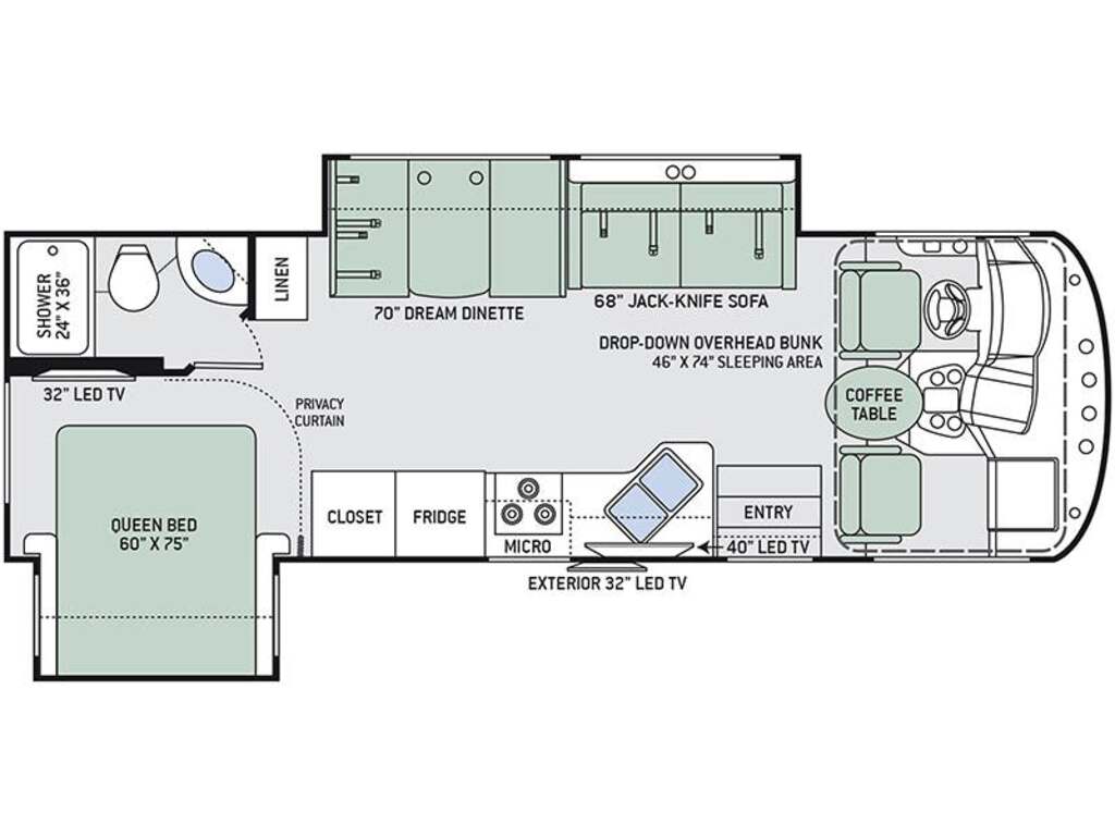 Thor Motor Coach Freedom Traveler A27 2020 à vendre