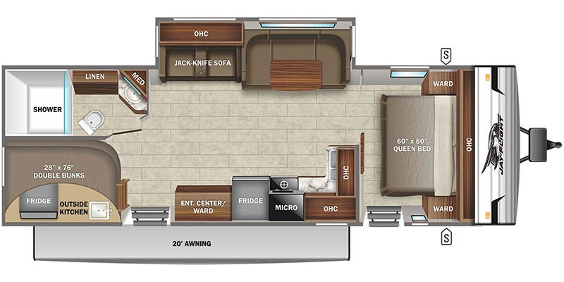 Roulotte JAYCO JAY FLIGHT SLX 28 BHS 2022 à vendre