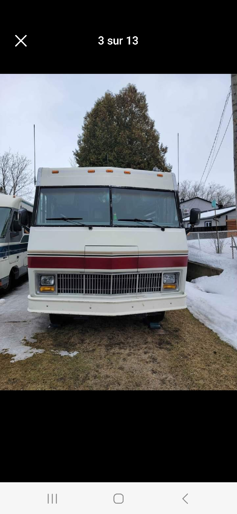 Superbe VR Vintage de Winnebago à vendre
