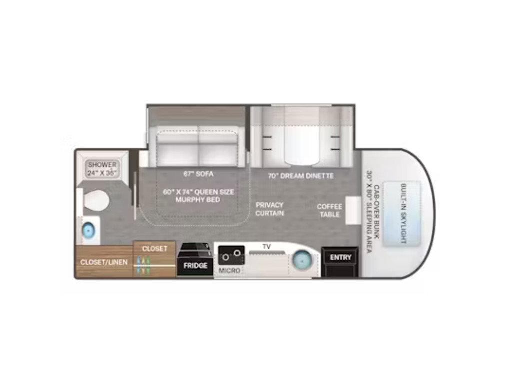 Thor Motor Coach Tiburon 2025 à vendre