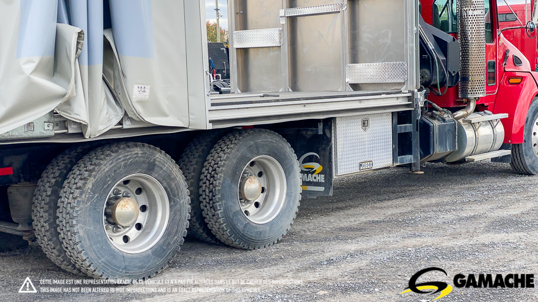 KENWORTH T300 CRANE TRUCK / BOOM TRUCK ROLLING TARP 2007 à vendre