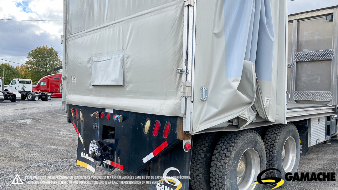 KENWORTH T300 CRANE TRUCK / BOOM TRUCK ROLLING TARP 2007 à vendre