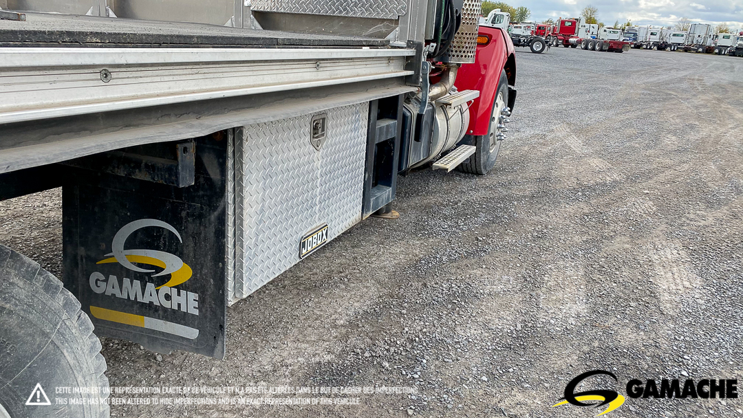 KENWORTH T300 CRANE TRUCK / BOOM TRUCK ROLLING TARP 2007 à vendre