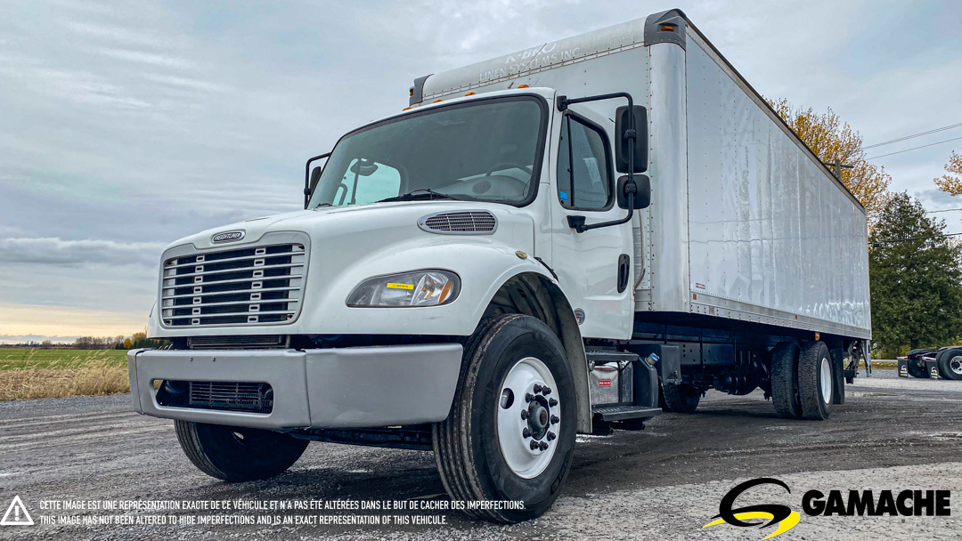 FREIGHTLINER M2 106 STRAIGHT BODY TRUCK DRY BOX VAN 2014 à vendre