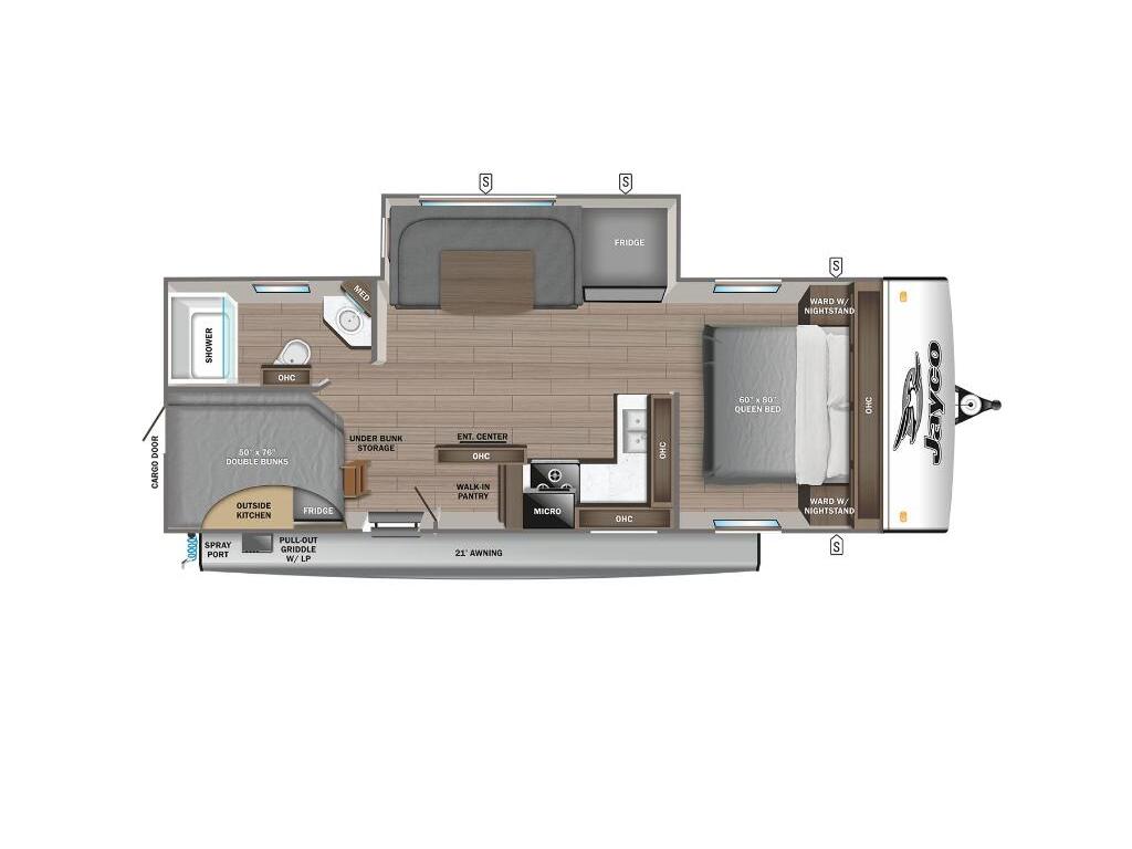 Jayco Jay Feather 24BH 2025 à vendre