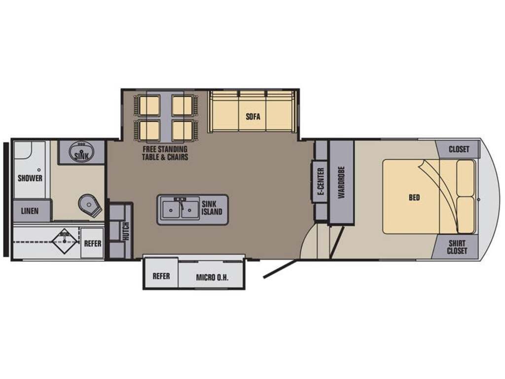 Shasta Phoenix 28RB XLT 2015 à vendre