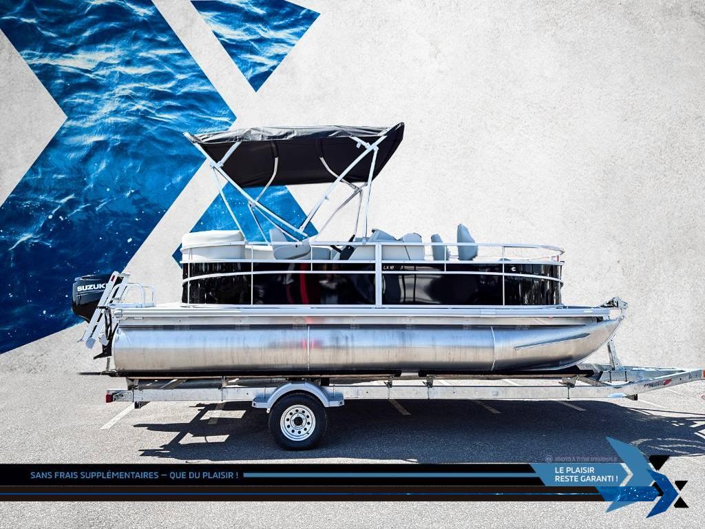 Starcraft Ponton LX 18F Fish de pêche moteur Suzuki 60HP inc 2025