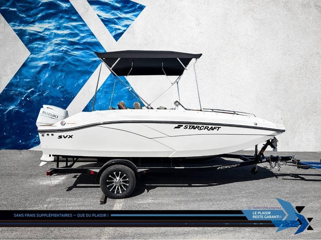 Starcraft SVX 171 OB 90HP deck boat bateau Ponté 2025