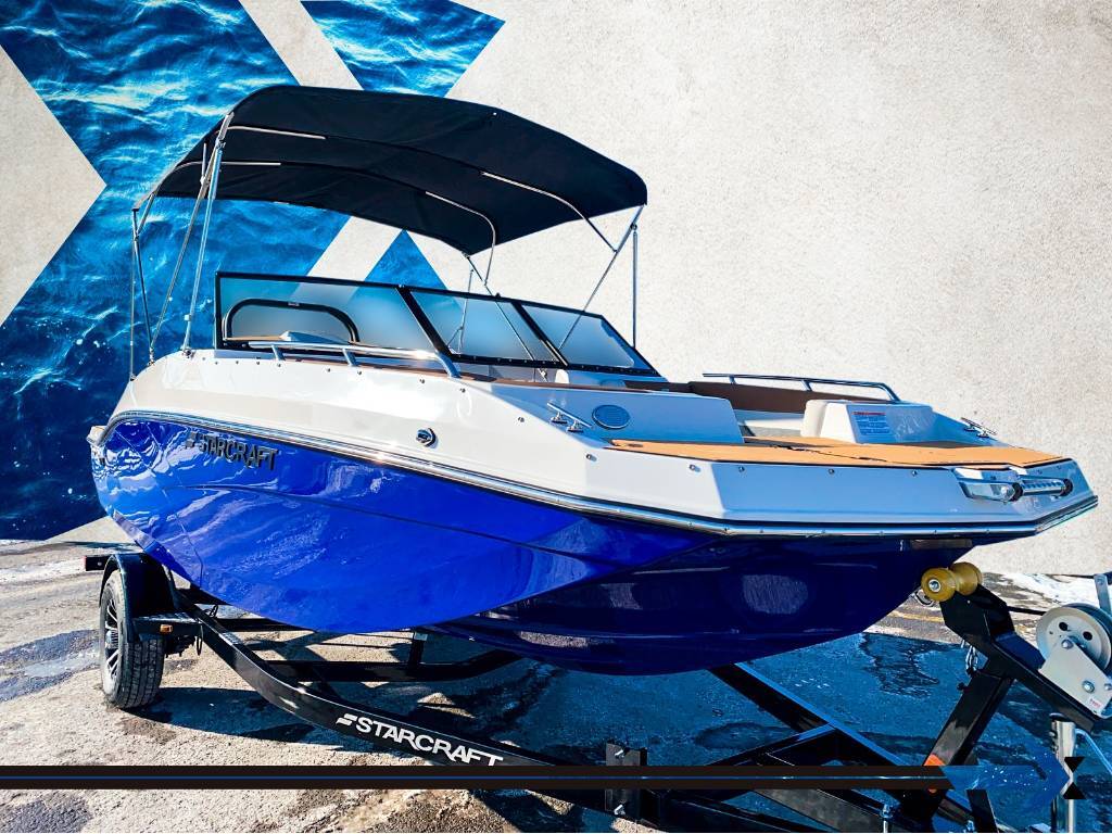 Starcraft SVX 190 OB 140HP deck boat bateau Ponté 2025 à vendre
