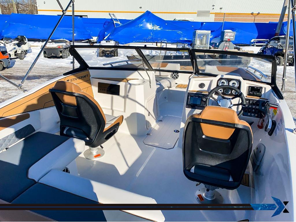 Starcraft SVX 190 OB 140HP deck boat bateau Ponté 2025 à vendre