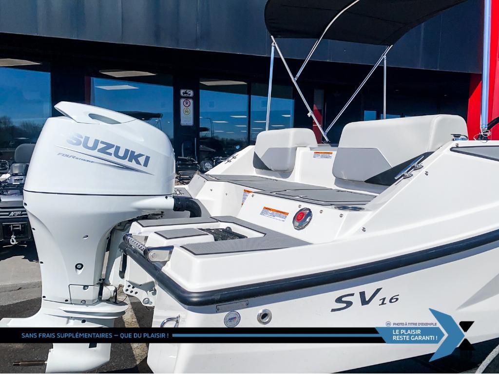 Starcraft SV 16 OB 75HP deck boat bateau Ponté 2025 à vendre