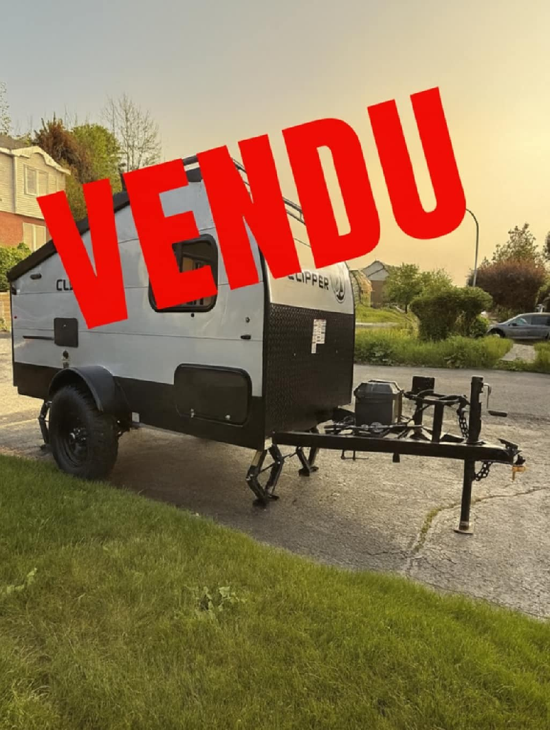 ROULOTTE ULTRA LEGERE POPOP COACHMEN CLIPPER EXPRESS 9.0TD 2022 STYLE TENTE-ROULOTTE * LIT DOUBLE * VENTE DE PARTICULIER * 418-932-6595