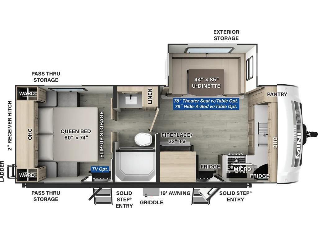 Rockwood Mini Lite 2506FK 2025 à vendre