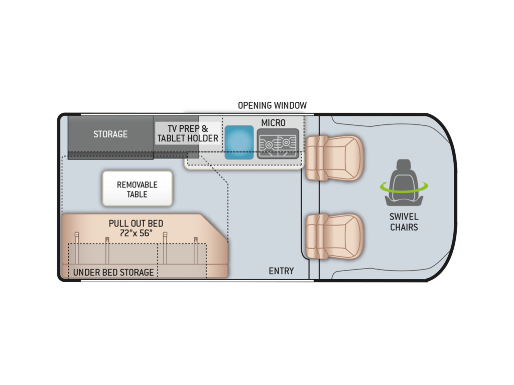 Thor Motor Coach Rize 2022 à vendre