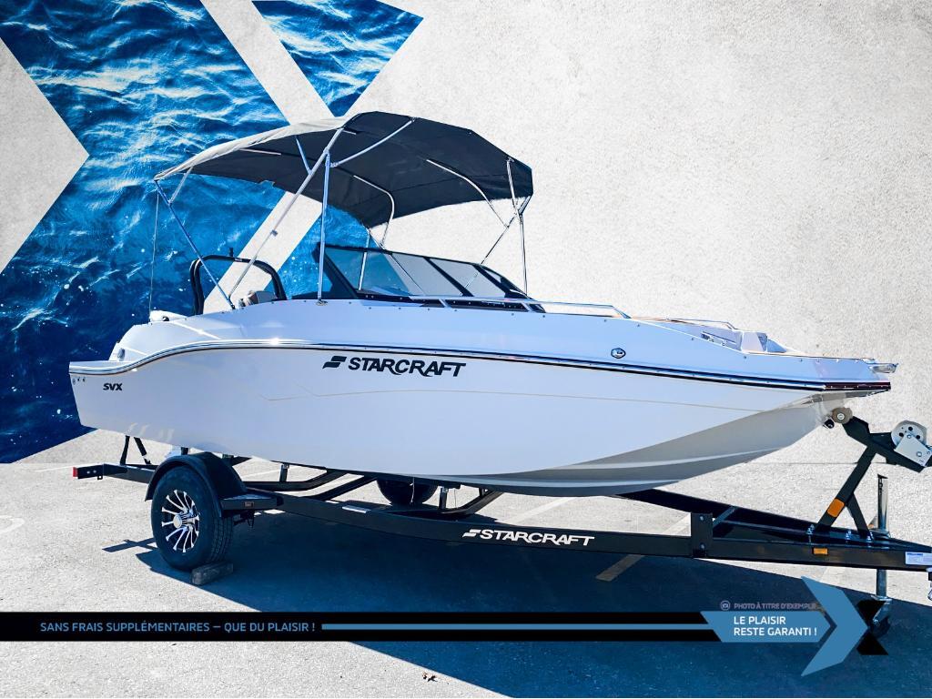 Starcraft SVX 190 OB 140HP deck boat bateau Ponté 2025 à vendre
