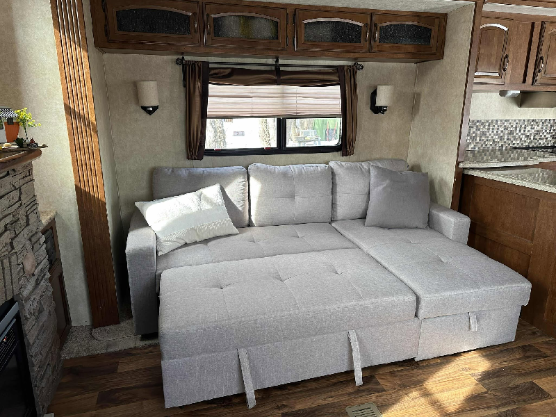 FIFTH WHEEL FOREST RIVER HERITAGE GLEN LITE 2014 36 PIEDS 3 EXTENTIONS DIVAN SECTIONNEL * VENTE DE PARTICULIER * 418-932-6595 à vendre