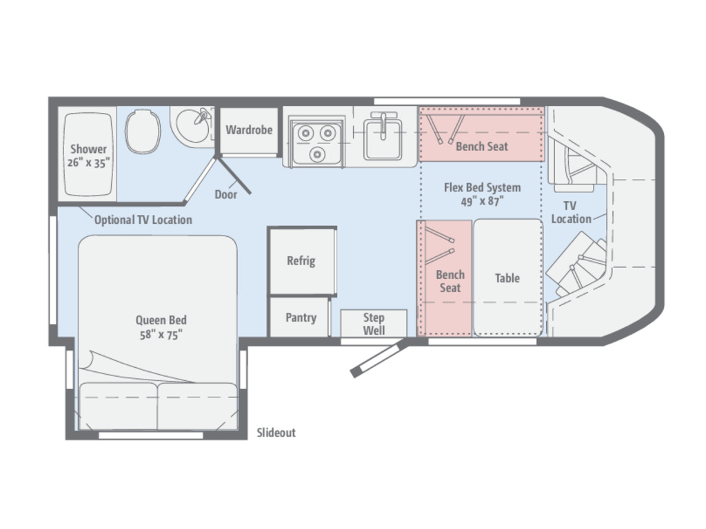 Winnebago Fuse 23T 2017 à vendre