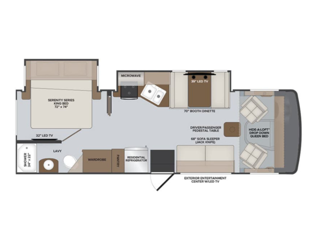 Holiday Rambler Admiral 28A 2022 à vendre