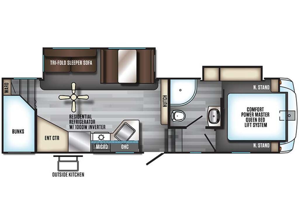 Cherokee Arctic Wolf 265BHD 2019 à vendre