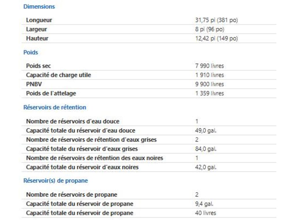 Cherokee Arctic Wolf 265BHD 2019 à vendre