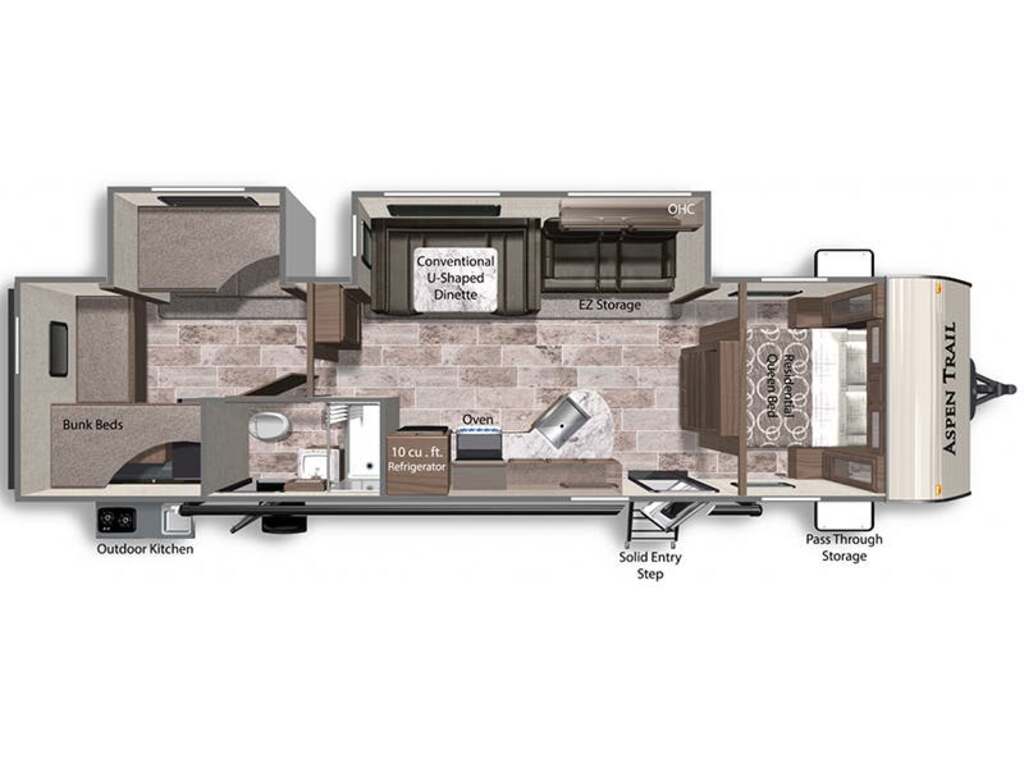 Dutchmen Aspen Trail 3210BHDS 2021 à vendre
