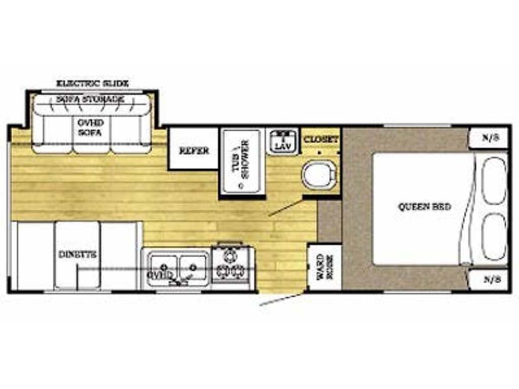 Gulf Stream Amerilite 21FMS 2003 à vendre