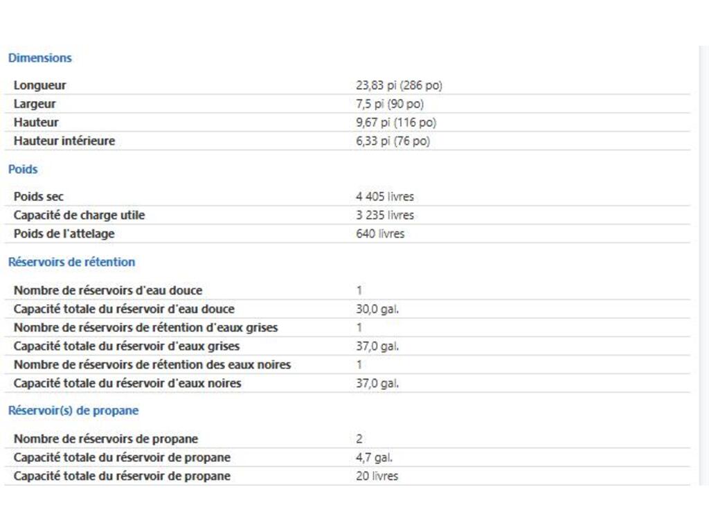 Gulf Stream Amerilite 21FMS 2003 à vendre