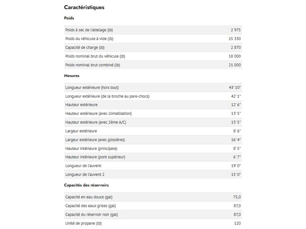 Jayco Pinnacle 38FBRK 2026 à vendre