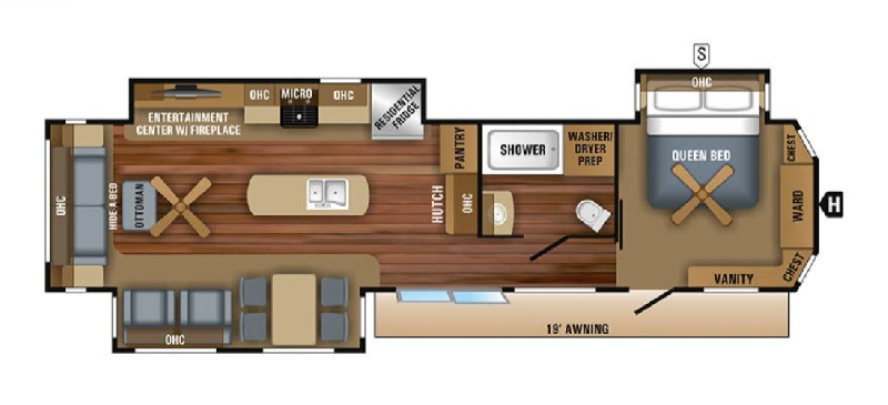 Roulotte de parc 2018 Jayco Bungalow Flight RLTS - 55,000$ non négociable à vendre