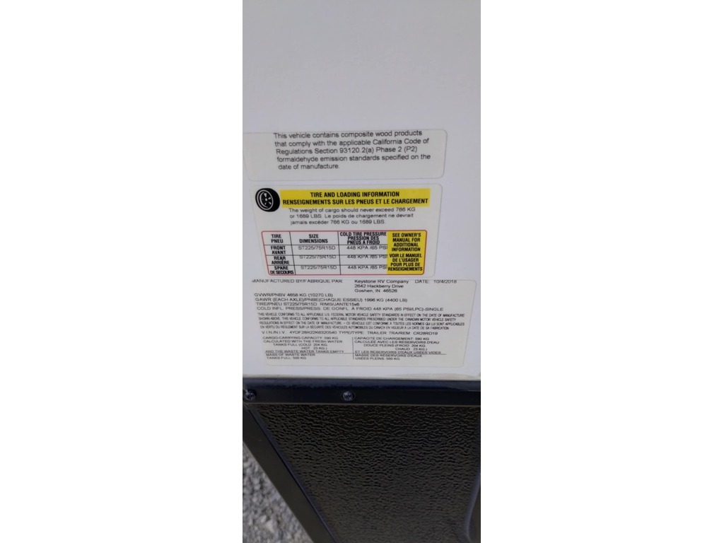 Cruiser Aire 28 RD 2019 à vendre