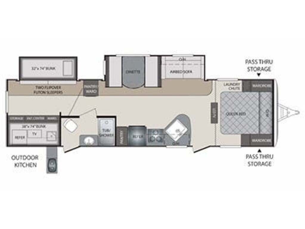 Keystone RV Bullet 31BH 2013 à vendre