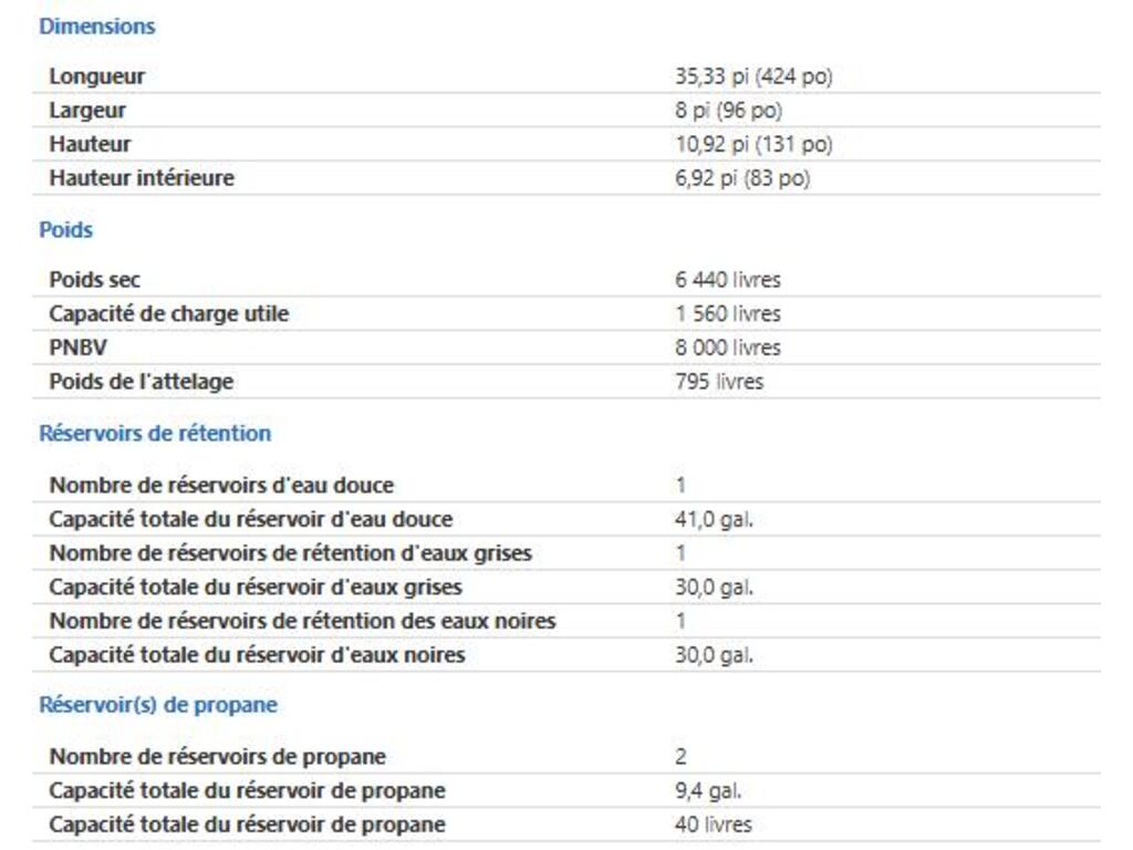 Keystone RV Bullet 31BH 2013 à vendre