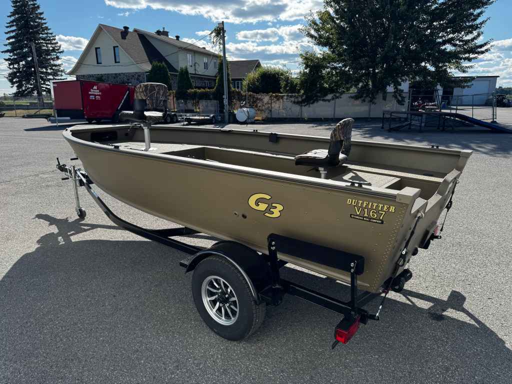 G3 Boats G3 OUTFITTER V167T + REMORQUE 2025 à vendre