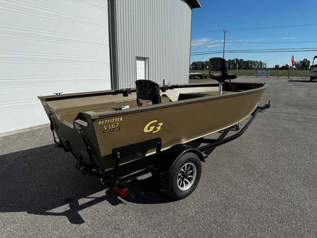G3 Boats G3 OUTFITTER V167T + REMORQUE 2025 à vendre