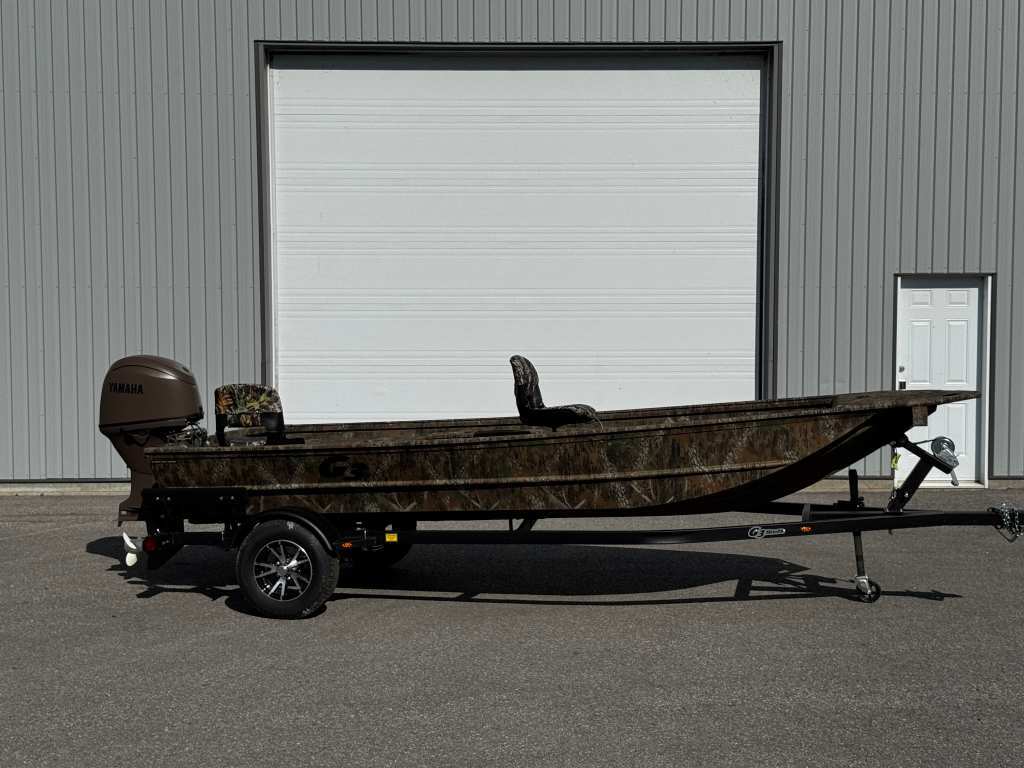 G3 Boats G3 16 DK + REMORQUE + MOTEUR YAMAHA 50HP BRUN 2025 à vendre