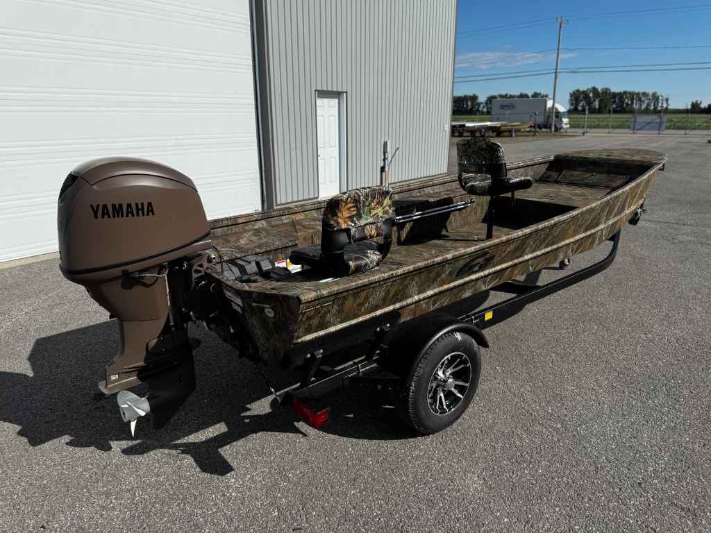 G3 Boats G3 16 DK + REMORQUE + MOTEUR YAMAHA 50HP BRUN 2025 à vendre