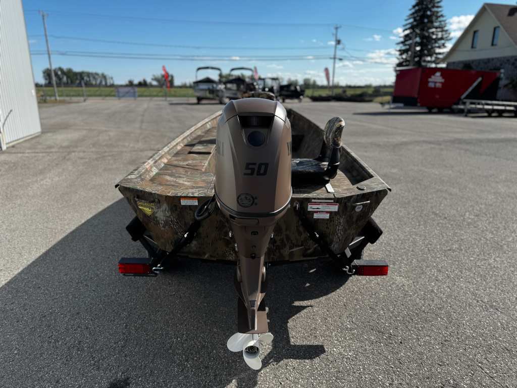 G3 Boats G3 16 DK + REMORQUE + MOTEUR YAMAHA 50HP BRUN 2025 à vendre