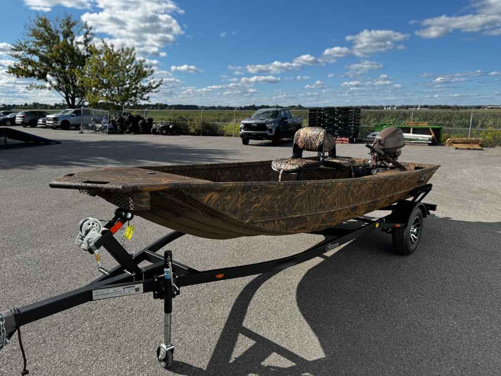 G3 Boats G3 15 DK + REMORQUE + MOTEUR YAMAHA 25HP BRUN 2025 à vendre