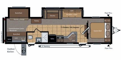Keystone RV Hornet 31RBDS 2010