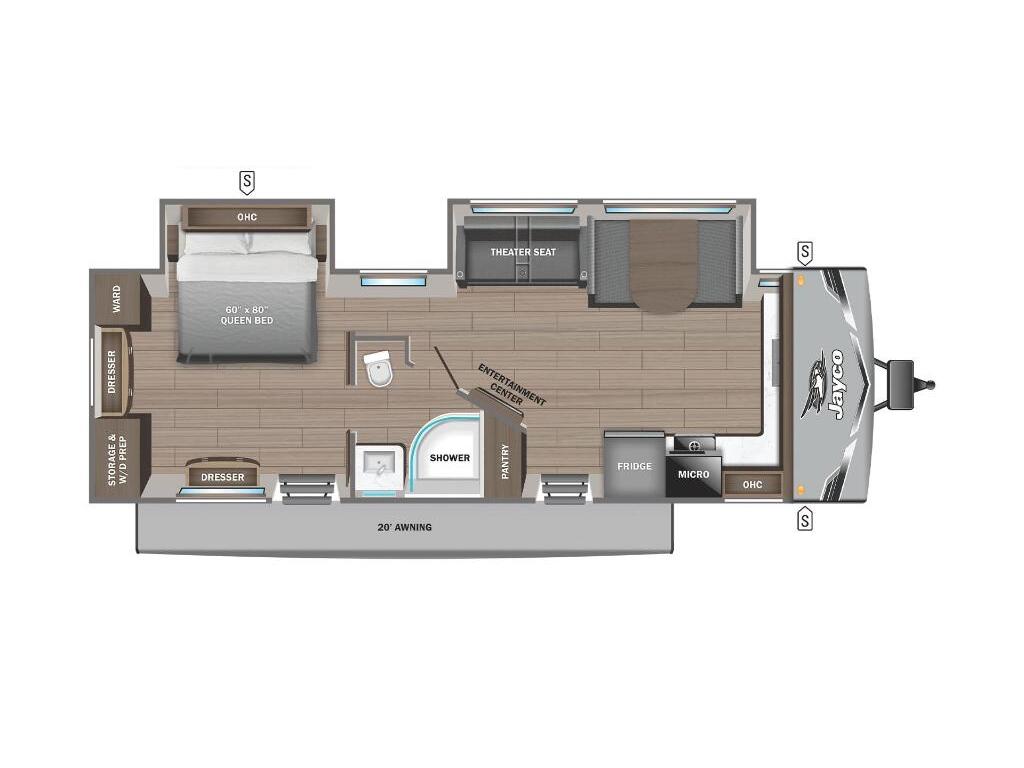 Jayco Jay Flight SLX 280FKS 2026 à vendre