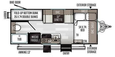 Rockwood GeoPro 19BH 2020