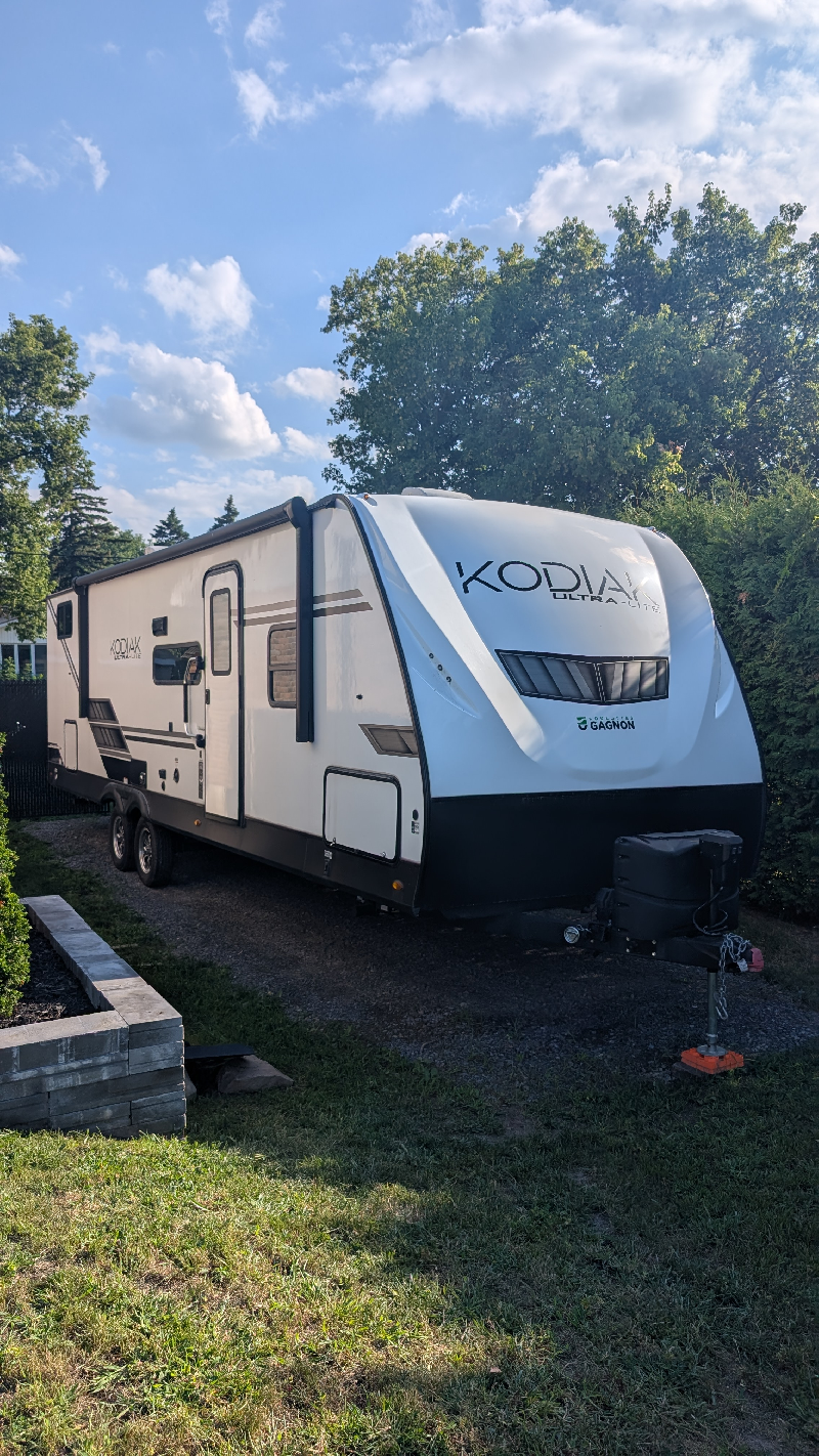 Belle roulotte familial à vendre