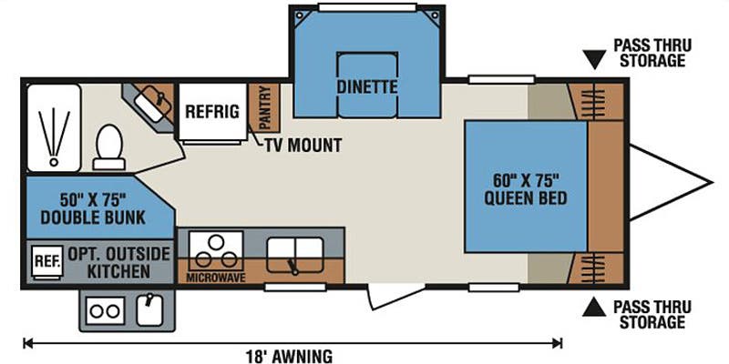 KZ Sportsmen 242BHSS 2015