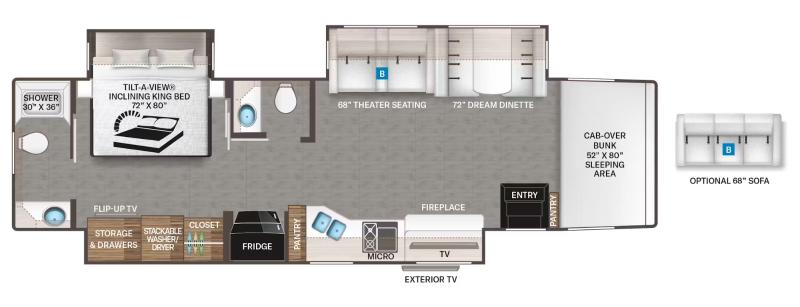 Thor Motor Coach Inception 38DX 2026