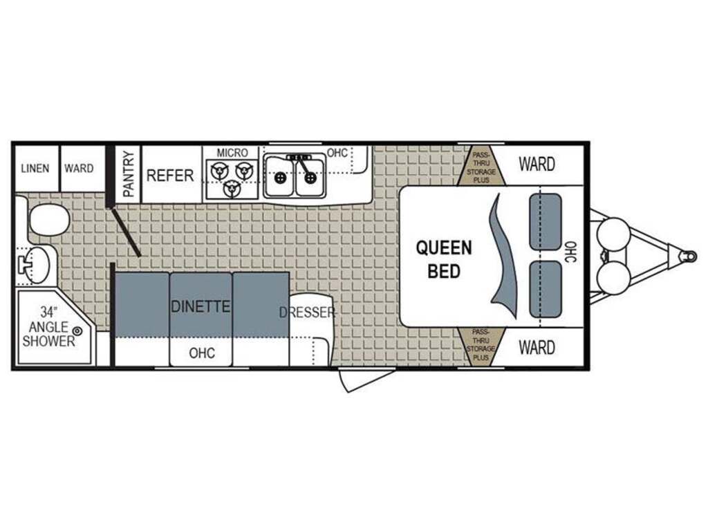 Dutchmen Kodiak 201QB 2018 à vendre