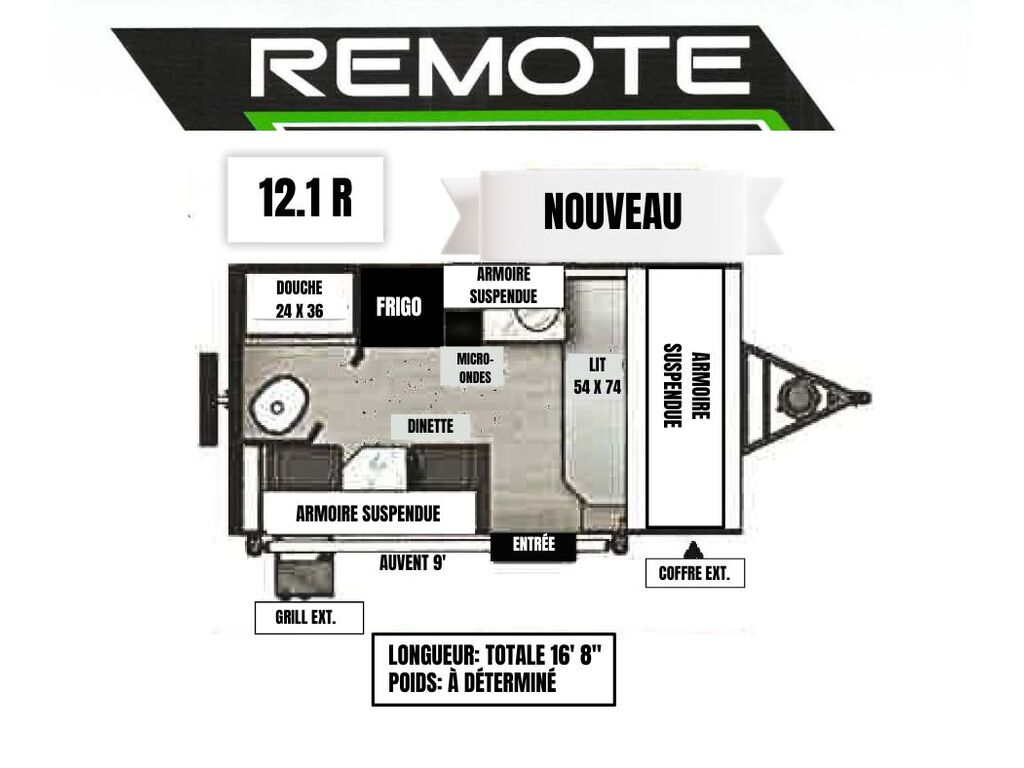 Coachmen REMOTE 12.1R 2026