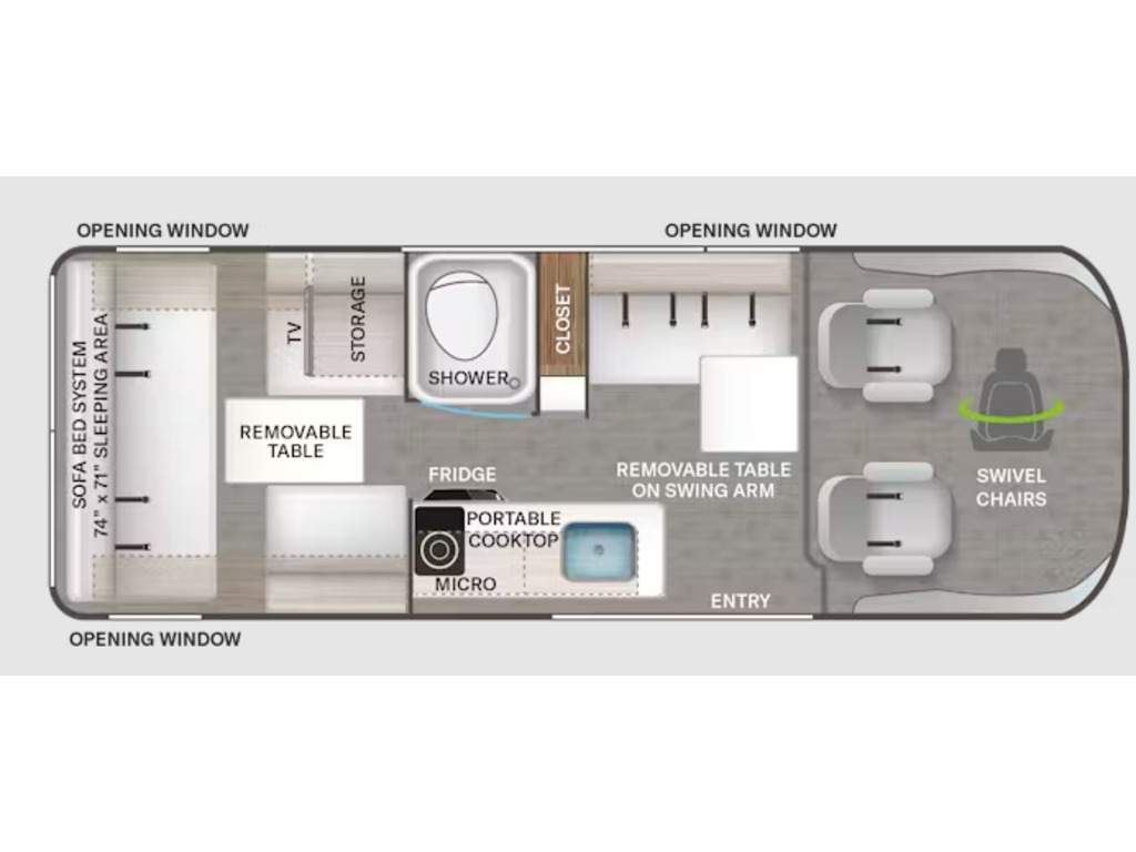 Thor Motor Coach Sequence 2024 à vendre