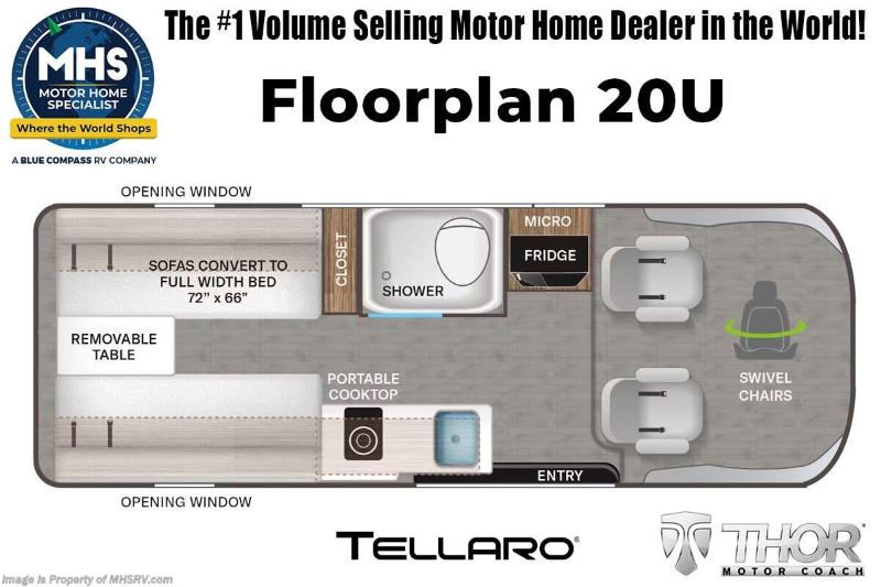 Thor Motor Coach Tellaro 20U.SE 2026