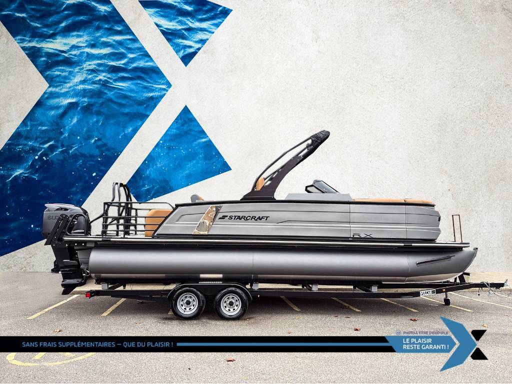 Starcraft Ponton RX 23Q DH Moteur 250 hp Stealth inclus 2026
