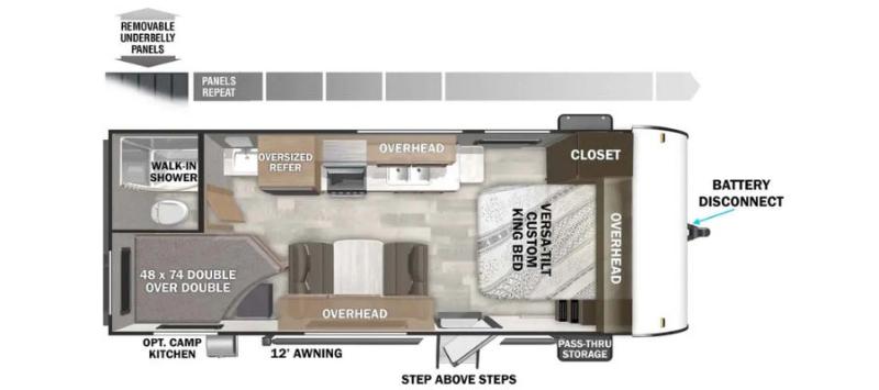 Forest River Wildwood 19DBXL 2019